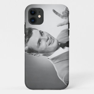 Man Pointing 2 iPhone 11 Case