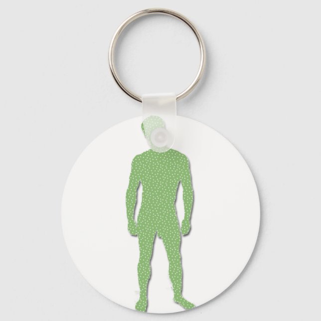 Man Posing Keychain (Front)