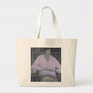 Man Reading 1998 Large Tote Bag