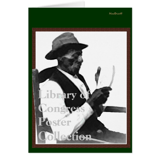 Man Reading a Story (Front)