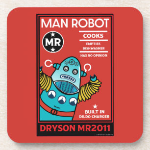 Man Robot The Perfect Man    Coaster