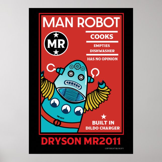Man Robot The Perfect Man    Poster (Front)