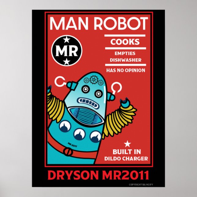 Man Robot The Perfect Man     Poster (Front)