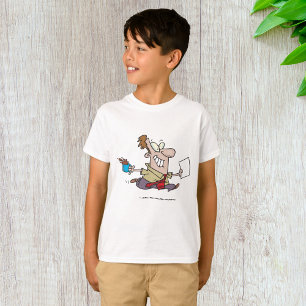 Man Running With Coffee T-Shirt
