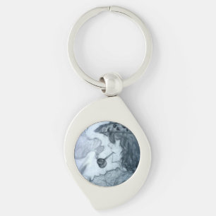 man smoking pipe manga anime      keychain