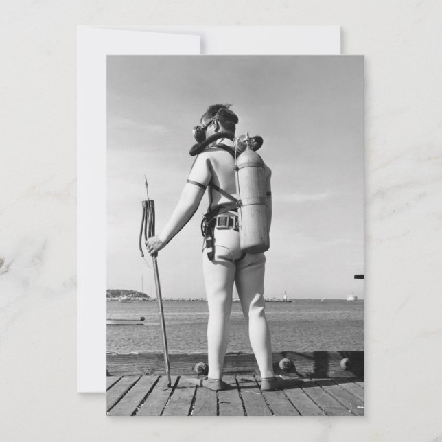 Man Standing on Pier (Front)