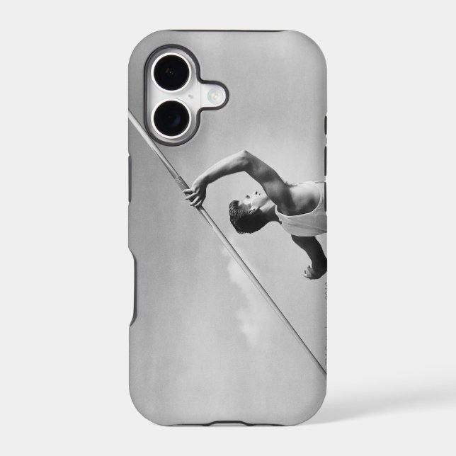 Man Throwing Javelin (Back)