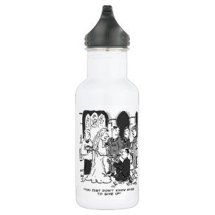 Man Tries to propose to Bride at a Wedding - Funny 532 Ml Water Bottle