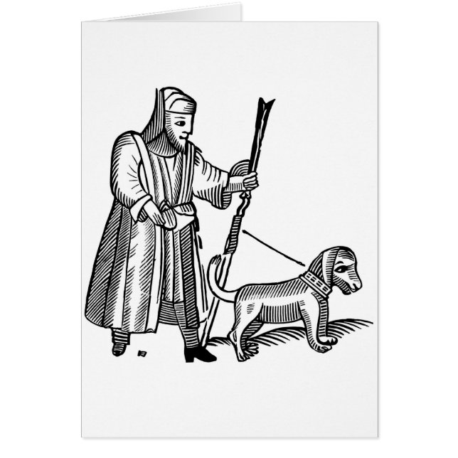 Man Walking his Dog (Front)