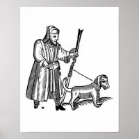 Man Walking his Dog