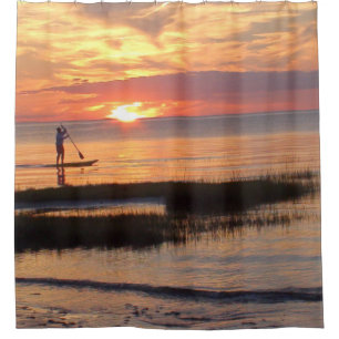 Man Water Boarding on Cape Cod Harbour