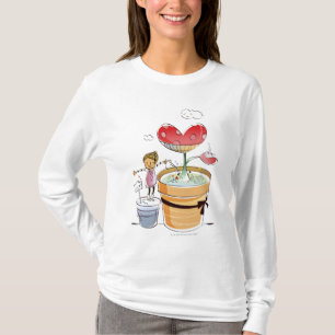Man watering a potted plant T-Shirt