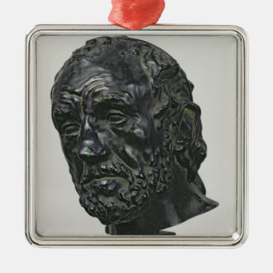 Man with a Broken Nose, 1865 Metal Ornament