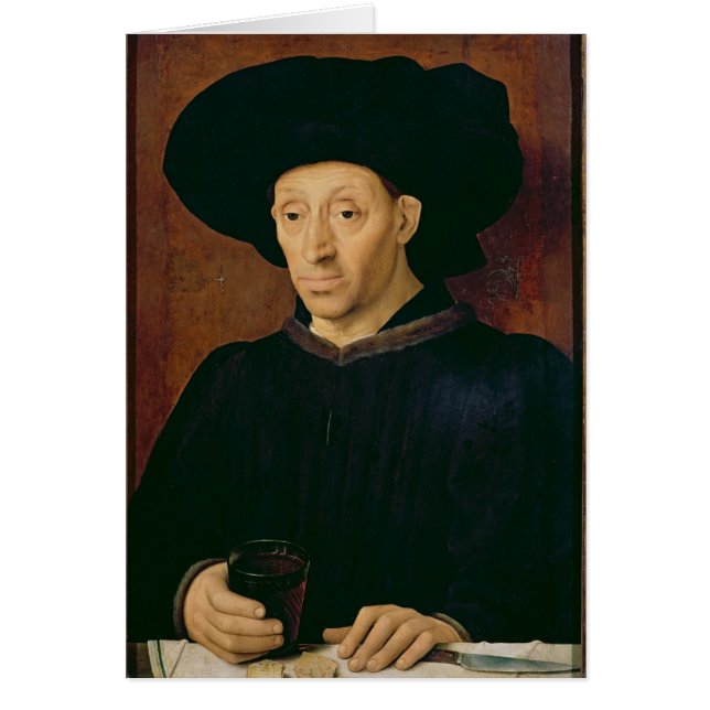 Man with a Glass of Wine (Front)
