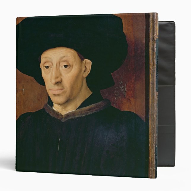 Man with a Glass of Wine Binder (Front/Inside)