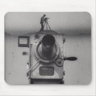 Man with a Movie Camera (1st Shot) Mouse Pad