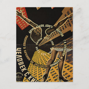 Man with a Movie Camera Poster Postcard
