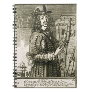 Man with firework rocket, from the 'Recueil de fig Notebook