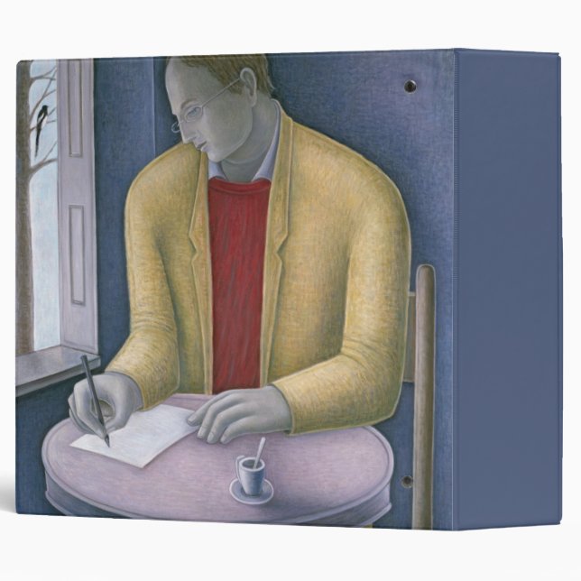 Man Writing 2004 Binder (Back/Spine)