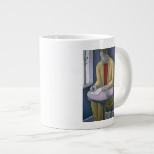 Man Writing 2004 Large Coffee Mug