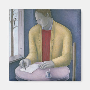 Man Writing 2004 Magnet