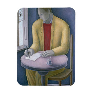 Man Writing 2004 Magnet