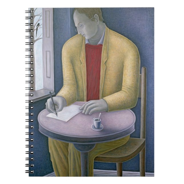 Man Writing 2004 Notebook (Front)