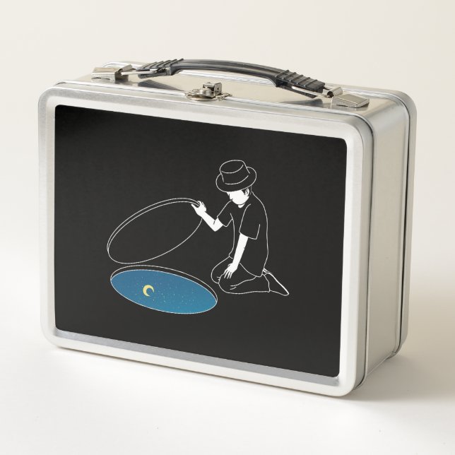 Man | Zazzle_Growshop. Metal Lunch Box (Front)