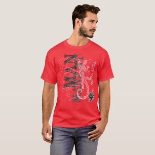 Mana Atua - Power from the gods (silver writing) T-Shirt