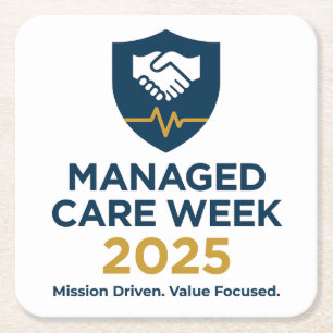 Managed Care Week 2025 - Paper Coasters