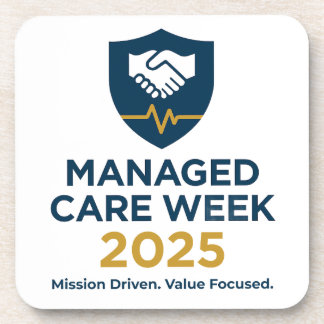 Managed Care Week 2025 - Plastic Coaster Set