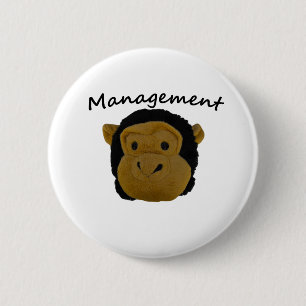 Management 2 Inch Round Button