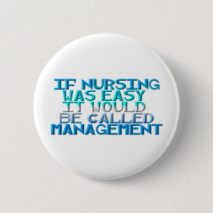 Management 2 Inch Round Button