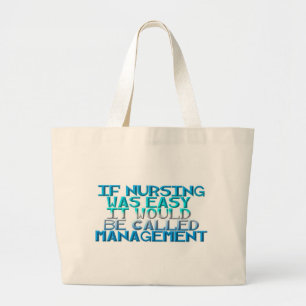 Management Large Tote Bag