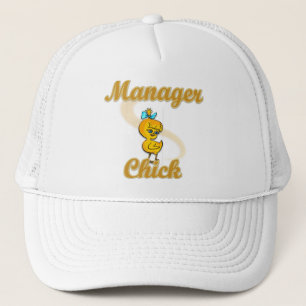 Manager Chick Trucker Hat