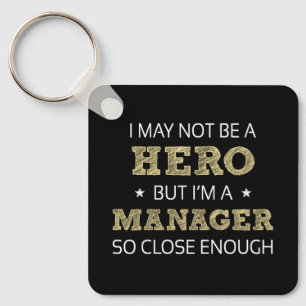 Manager Novelty Keychain
