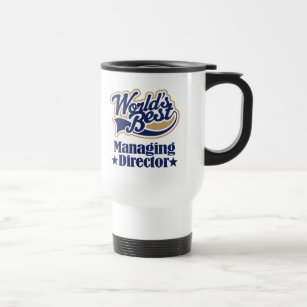 Managing Director Gift For (Worlds Best) Travel Mug