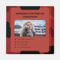 Managing Postpartum Depression Awareness Design