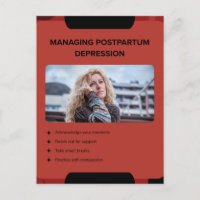 Managing Postpartum Depression Awareness Design