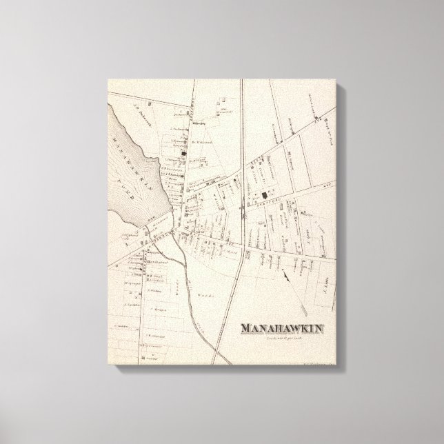 Manahawkin, New Jersey Canvas Print (Front)