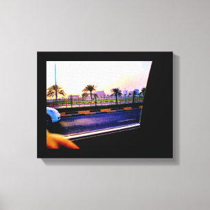 Manama Date Trees Canvas Print