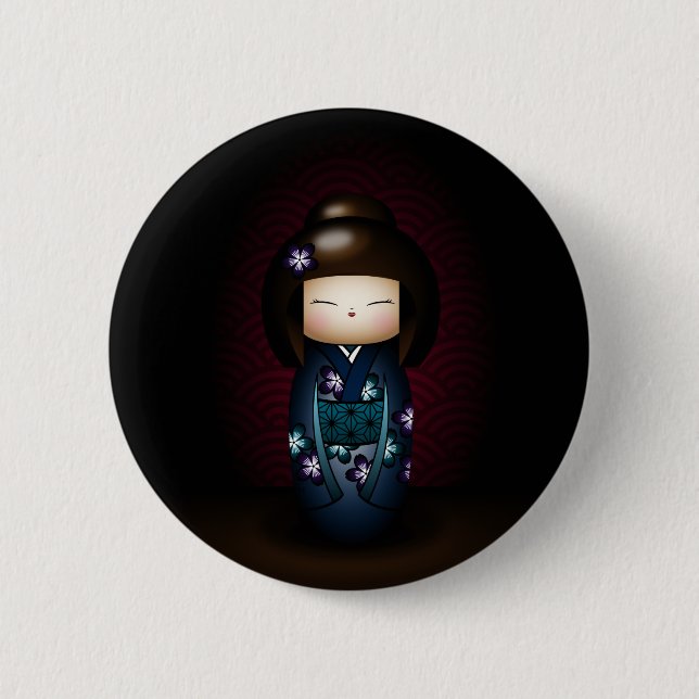 Manami 2 Inch Round Button (Front)