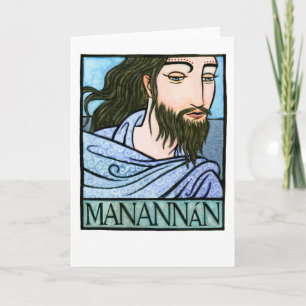 Manannán Greeting Card