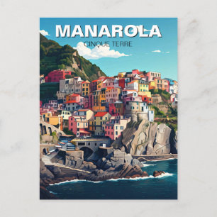 Manarola, Cinqua Terra Postcard