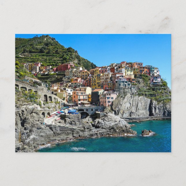 Manarola, Cinque Terre, Italie, Europe - Carte pos (Devant)