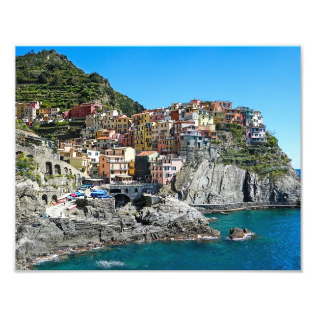 Manarola, Cinque Terre, Italie - Impression photo (Devant)