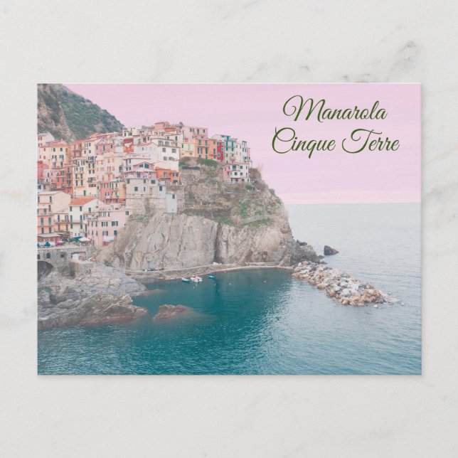 Manarola, Cinque Terre Postcard (Front)