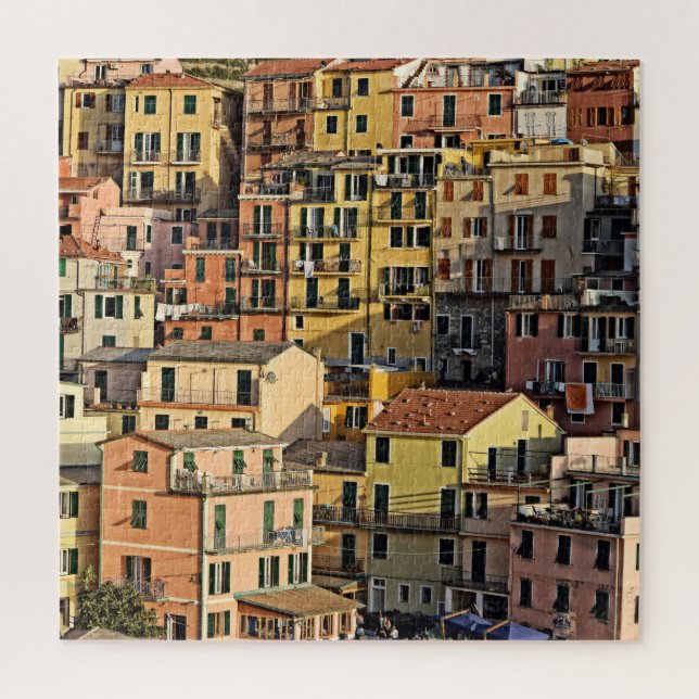 Manarola - Italia - Cinque Terre - 20x20 - 676 pc Jigsaw Puzzle (Vertical)