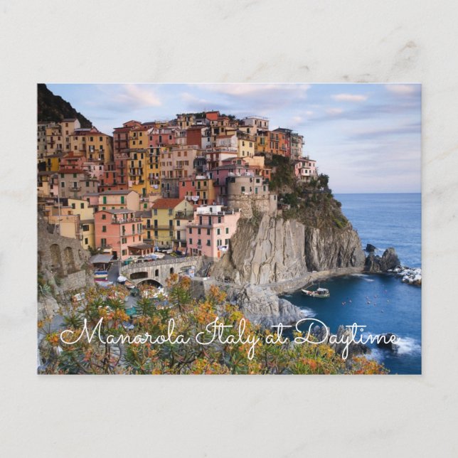 Manarola Italie aux cartes postales de jour (Devant)