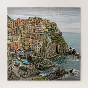 Manarola, Italy - Cinque Terre - 20x20 - 676 pcs Jigsaw Puzzle